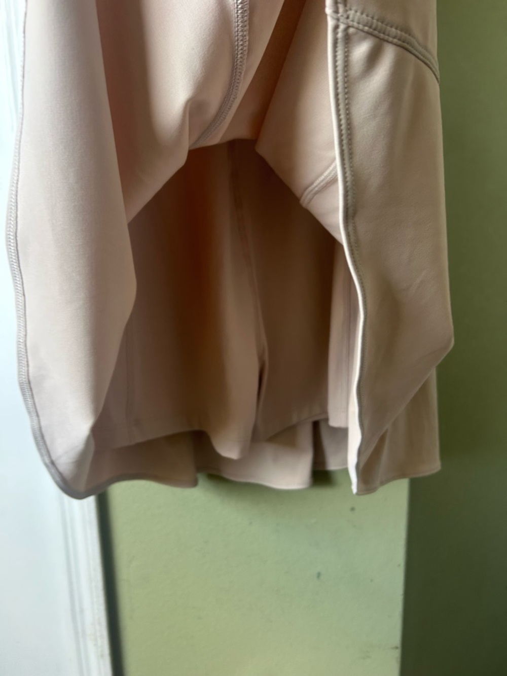 NWT JoyLab Crisscross Drawing Back Tennis Active Dress - Light Beige Sz S - Picture 5 of 8